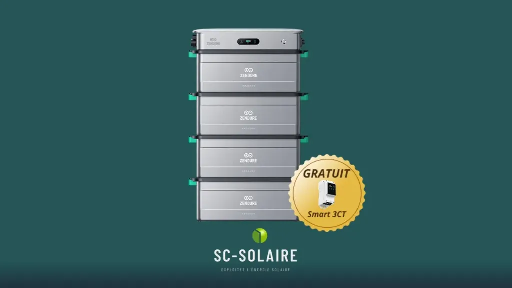 Solarflow 2400AC+4AB3000X et un compteur 3CT Offert  