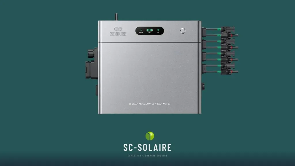 Zendure SolarFlow 2400 PRO ZDSF2400P-GY-EU pour AB3000L