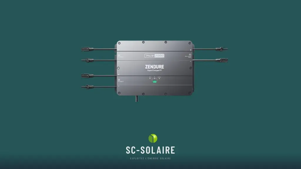 Zendure batterie SolarFlow Hub 1200