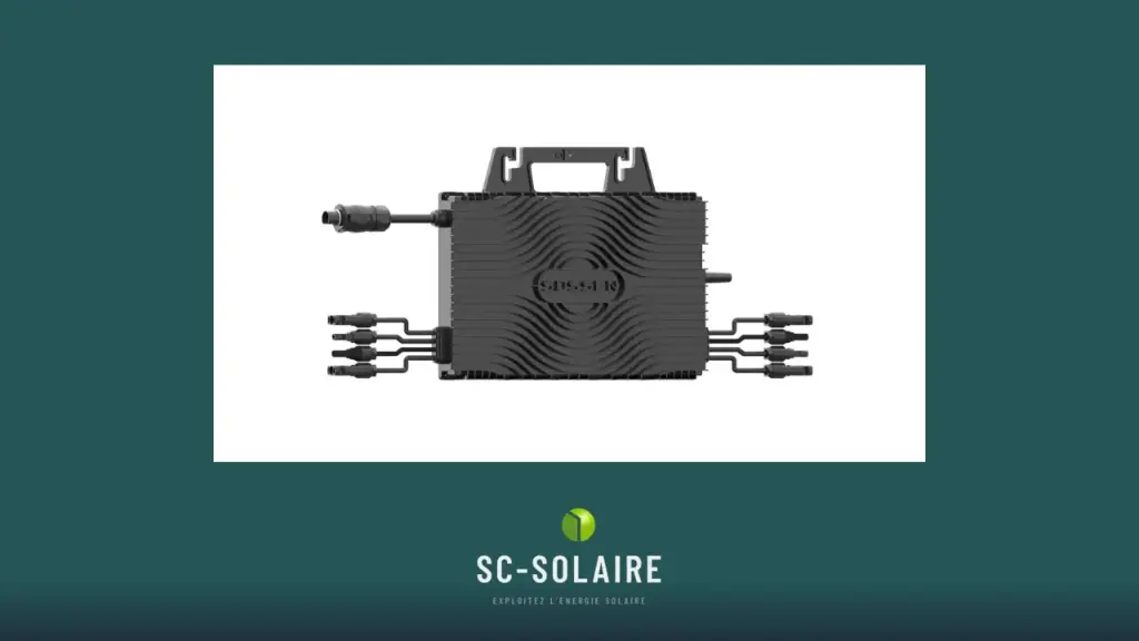 Micro-Onduleur SOSSEN 4 in 1