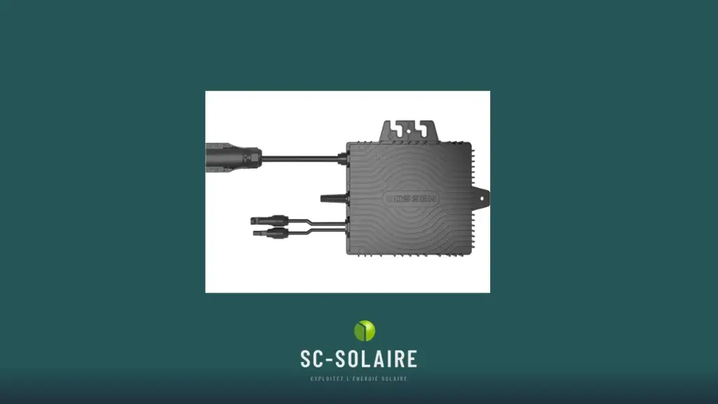 Micro-Onduleur SOSSEN Single 500w