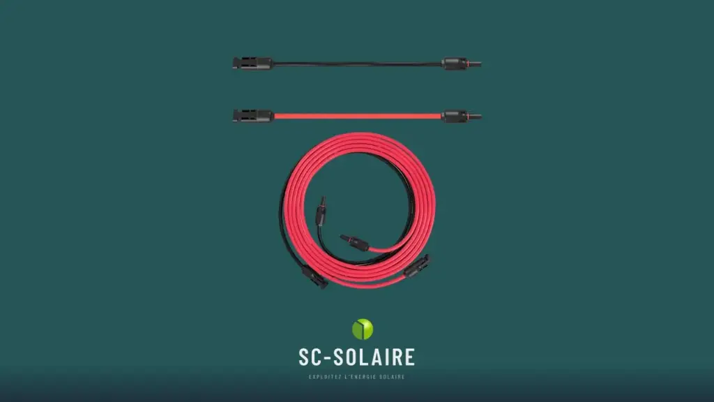 Câble solaire  MC4 de 10 m