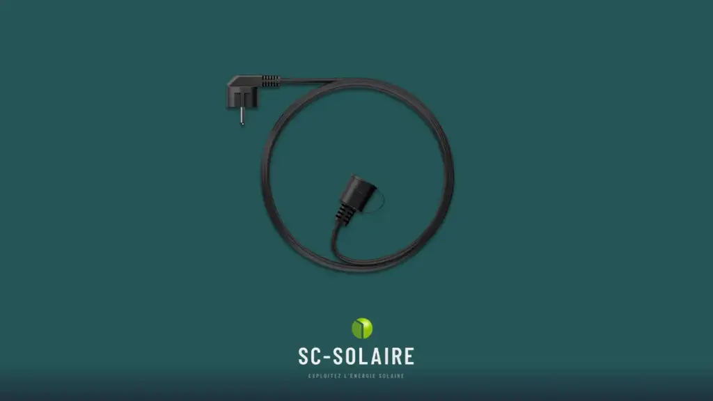 Rallonge pour Panneau solaire hyper rapide 10 m