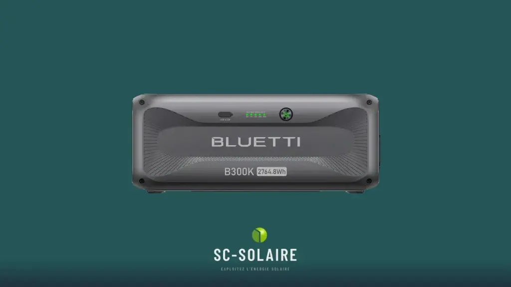 BLUETTI B300K Batterie d'extension | 2 764,8 Wh