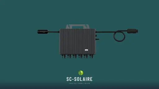 Micro-onduleur MX3000 pour 6 modules