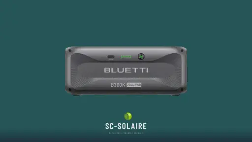 BLUETTI B300K Batterie d'extension | 2 764,8 Wh