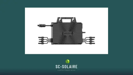 Micro-Onduleur SOSSEN 4 in 1